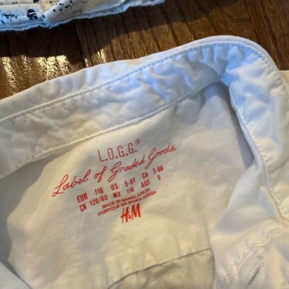 Boys short sleeve button down bundle 5-6 - Picture 6 of 11